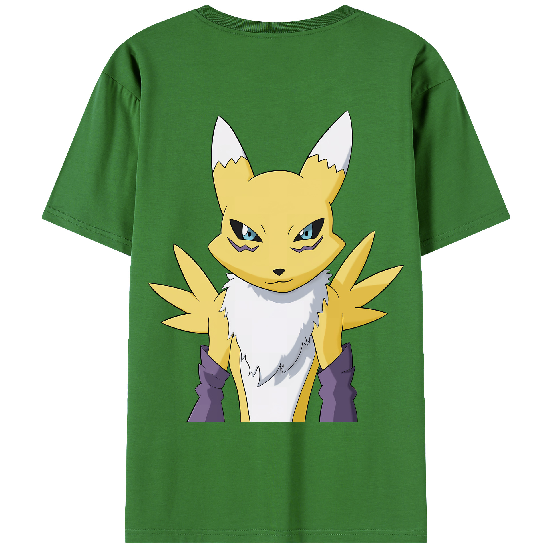 （画像用） Digimon デジタルモンスター/デジモン レディース半袖Tシャツ(バックプリント)